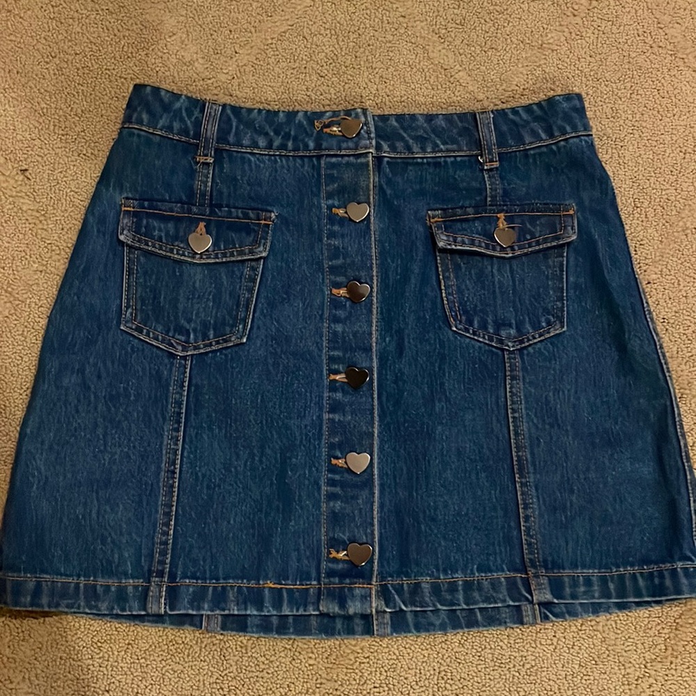 Girl's denim skirt